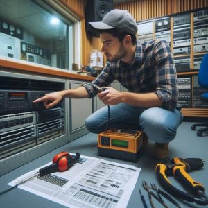 hvac technician in radio stn