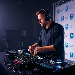 branded step and repeat banner